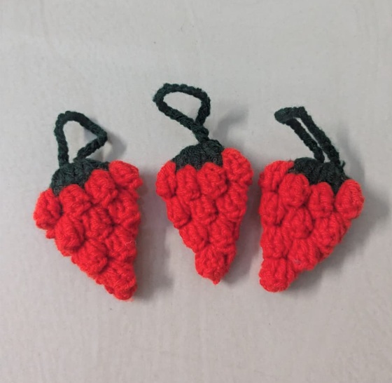 Strawberry-Keyrings